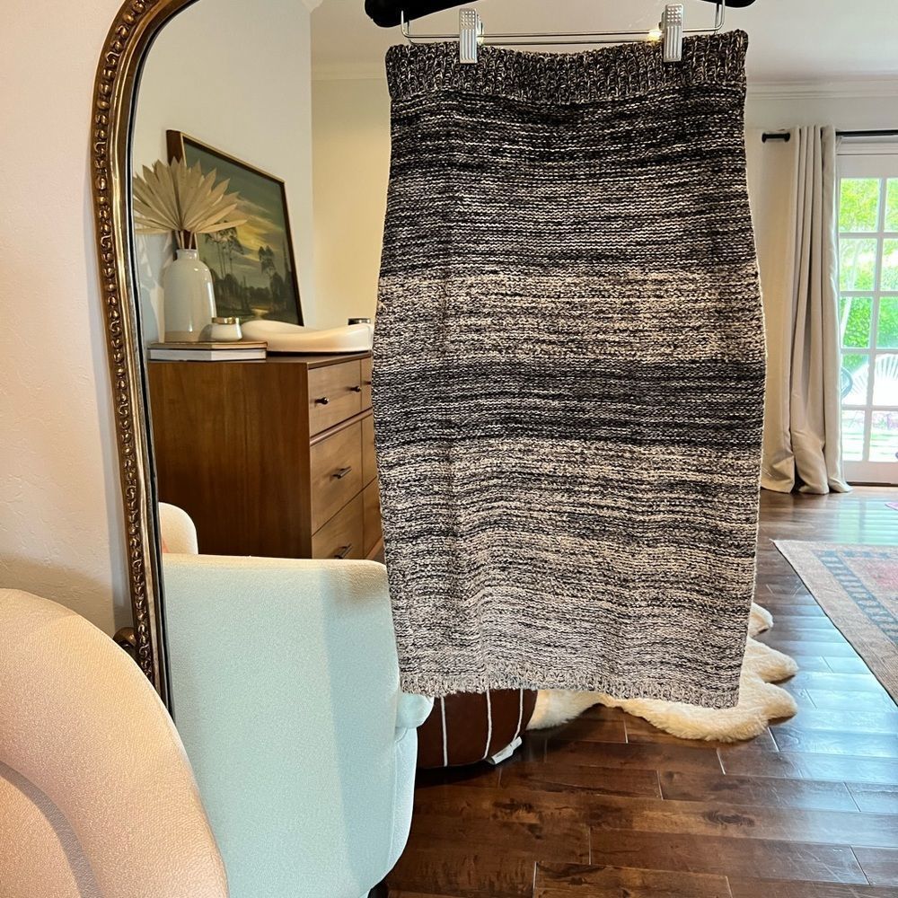 Anthropologie knit skirt